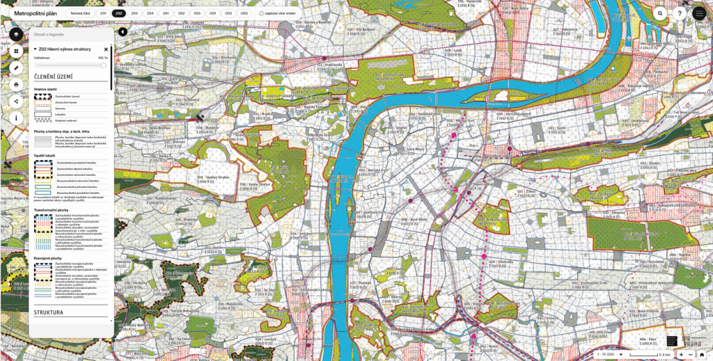 Seznamte se s novým návrhem Metropolitního plánu, který byl zveřejněn 20. října 2025